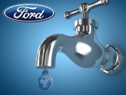 Ford Hemat Air Saat Produksi Mobil