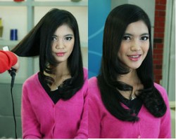 Tutorial Catok Rambut untuk Hasil Lurus Natural