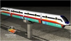 PT INKA Siap Luncurkan Contoh Model Monorel Jakarta