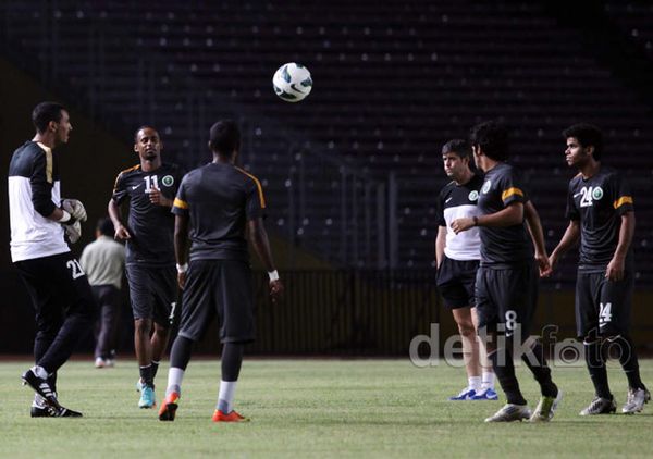 Timnas Arab Saudi Jajal Lapangan GBK