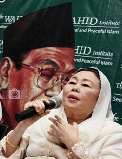 Kunjungi Cikeas, Istri Gus Dur Dukung SBY Hingga 2014