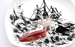 Wouw, Ada Badai dan Cinta Terlukis Cantik dengan Makanan!