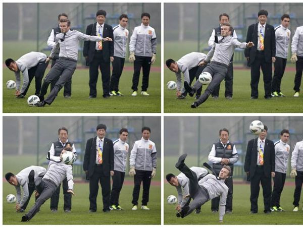 Ups! Beckham Terpeleset