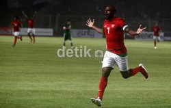 Indonesia sempat unggul lebih dulu lewat Boaz Solossa.