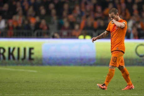 Jamu Rumania, Belanda Tanpa Sneijder