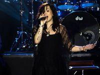Aksi Demi Lovato di Jakarta
