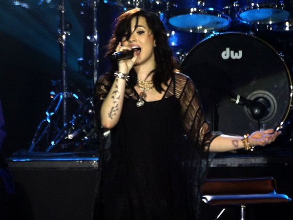Aksi Demi Lovato di Jakarta