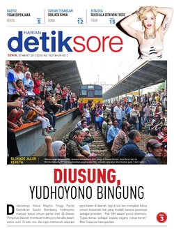 DIUSUNG, YUDHOYONO BINGUNG