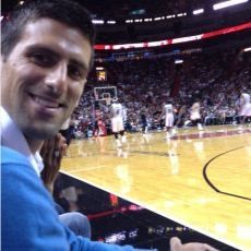 Djokovic Hibur Fans NBA