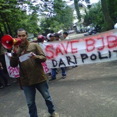 RUPS BJB di Hotel Hyatt Diwarnai Demonstrasi