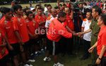 Jokowi Sambangi Latihan Persija