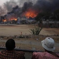 Konflik Sektarian Terbaru di Myanmar Renggut 40 Nyawa