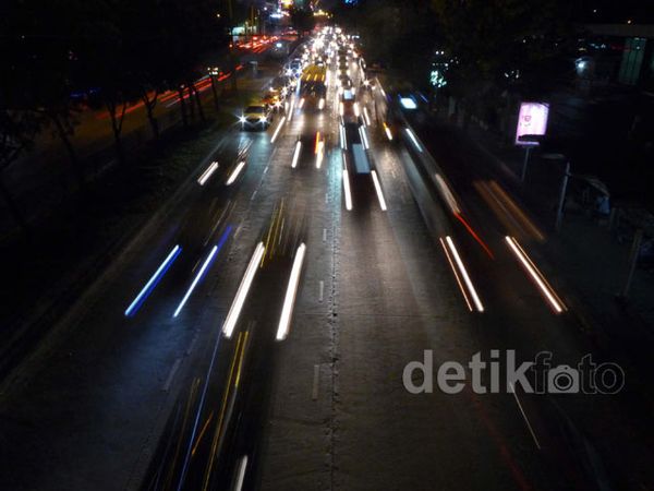 Kemacetan di Kota Bangkok