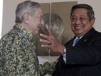 SBY Bertemu George Soros