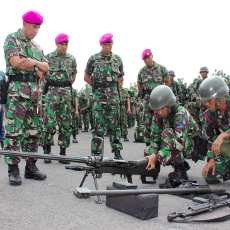 Komandan Korps Marinir Cek Kesiapan Satgasmar Ambalat XVI