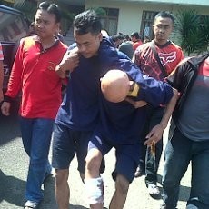 Polisi Tembak Pelaku Curanmor Berbekal Revolver