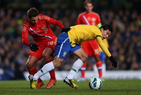 Gol Fred Hindarkan Brasil dari Kekalahan atas Rusia