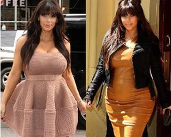 Bantah Tambah Gemuk, Kim Kardashian: Berat Badanku Naik 9 Kg