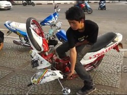 Wah, Ada Sepeda Motor Lipat dari Bandung