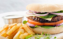 Sarapan Gaya Amerika, Hamburger 400 Kalori 