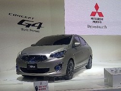 Mitsubishi Pamerkan Mirage Versi Sedan