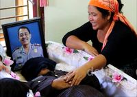Suasana Duka Selimuti Kediaman Kapolsek