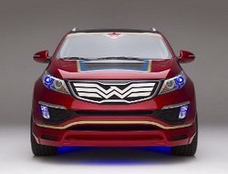 KIA Sportage Bertema Wonder Woman