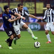 Juventus Kalahkan Inter 2-1 di Meazza