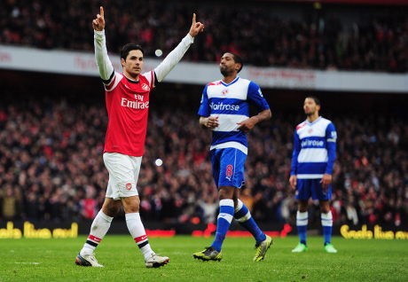 Arsenal Remukkan Reading 4-1