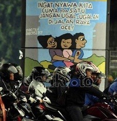 Kecelakaan Motor, Alia dan Eko Tewas 