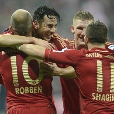 Menang 9-2, Bayern Satu Tangan di Trofi
