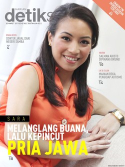 SARA: MELANGLANG BUANA, LALU KEPINCUT PRIA JAWA