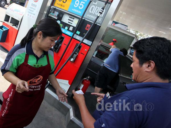 Harga BBM di Bangkok Lebih Mahal dari Indonesia