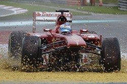 Ferrari Tak Mau Kehilangan Poin di China