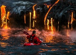 Wisata Ekstrem di Hawaii, Naik Kayak Menuju Gunung Berapi