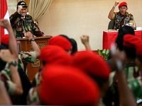 Irman Gusman Hadiri Sambung Rasa HUT Kopasus