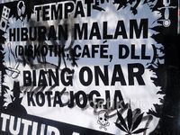 Poster Tolak Preman di Yogyakarta