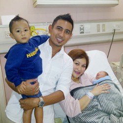 Dikaruniai Anak Kedua, Rio Febrian Enggan Tambah Momongan