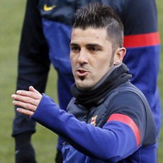 Villa Tak Mau Pusingkan Soal Masa Depannya di Barca