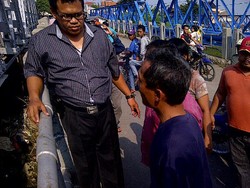2 Pencuri Besi Penyangga Jembatan di Jalur Pantura Jateng Dibekuk
