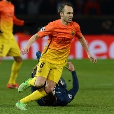 Iniesta Sebut Seri Bukan Hasil yang Buruk