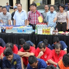 9 Hari, Polrestabes Surabaya Amankan 305 Pelaku Kejahatan