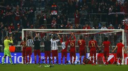 Tabungan 2 gol akan membuat Bayern lebih mudah menjalani leg kedua nanti. REUTERS/Michael Dalder.