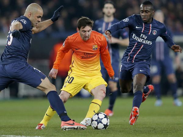 PSG Tahan Imbang Barcelona