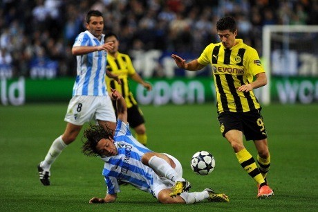 Malaga Lawan Dortmund Berakhir Seri Tanpa Gol
