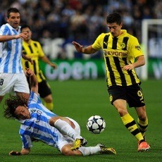 Malaga Lawan Dortmund Berakhir Seri Tanpa Gol