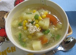 Resep Anak: Sup Kentang Jagung Manis