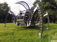 Robot Laba-laba Bermesin Diesel