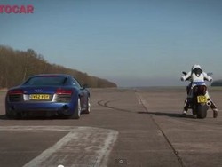 Mana yang Lebih Cepat, Audi R8 atau Ducati Diavel?