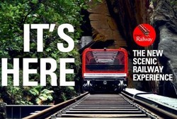 Inilah Kereta dengan Jalur Paling Curam Sedunia